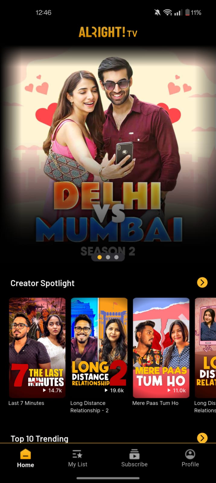 Delhi vs Mumbai Phone Mockup